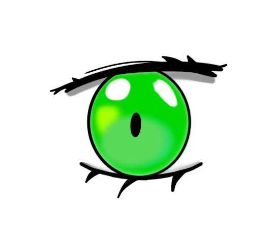 Green eye