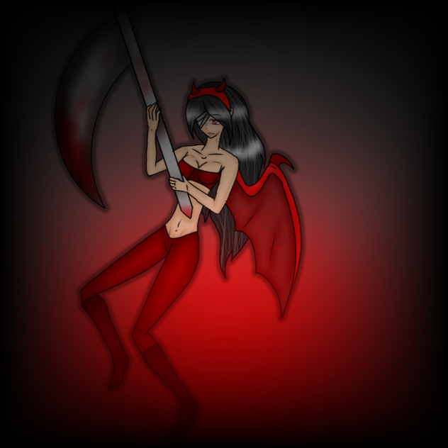 [speedpaint] Demon Girl