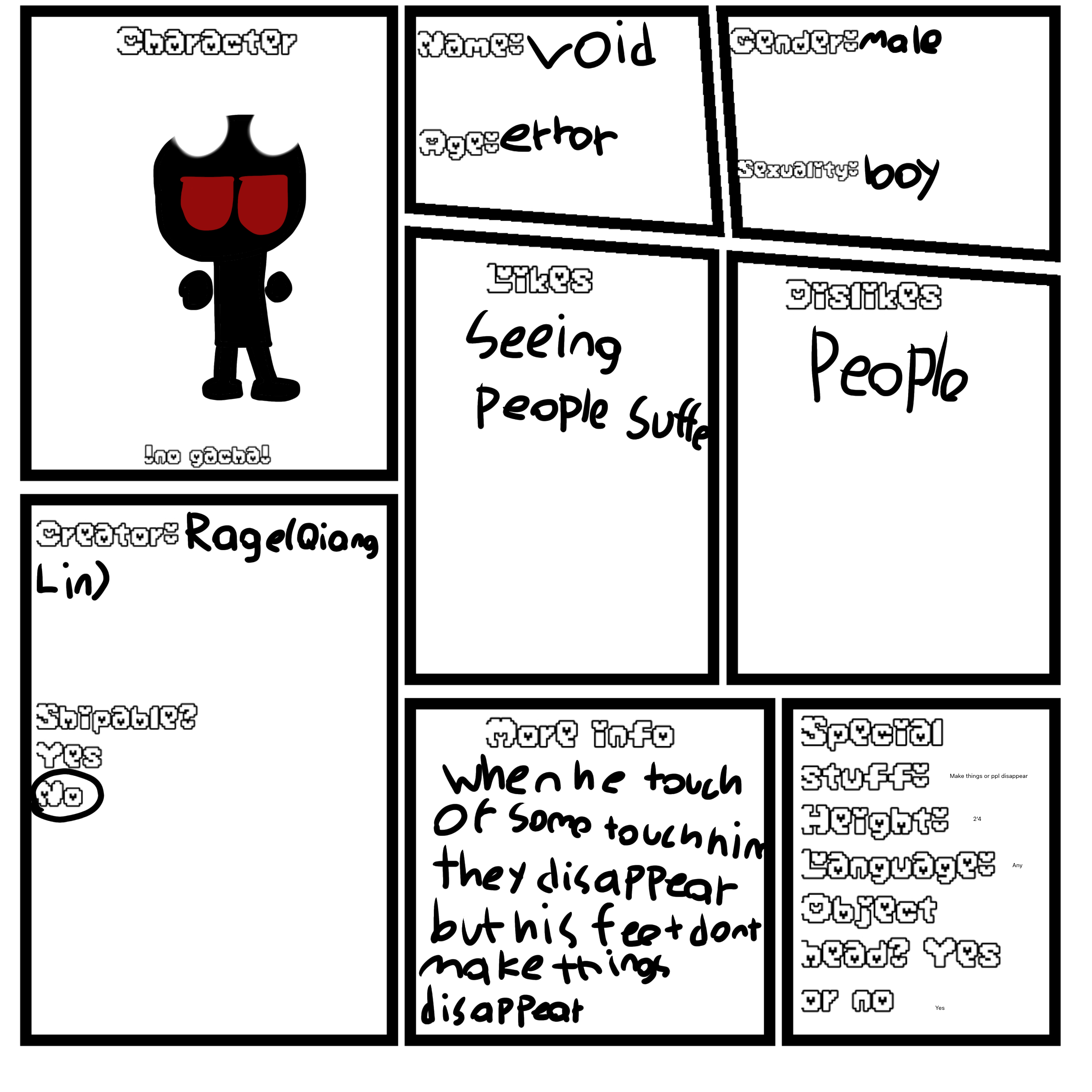 A char sheet - ibisPaint