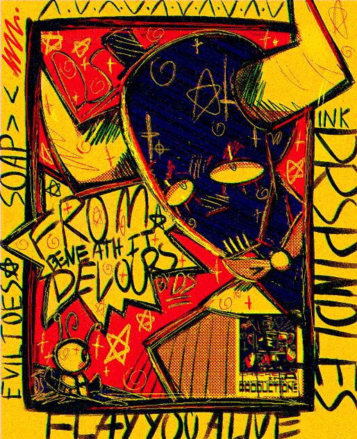 FROM BENEATH IT DEVOURS