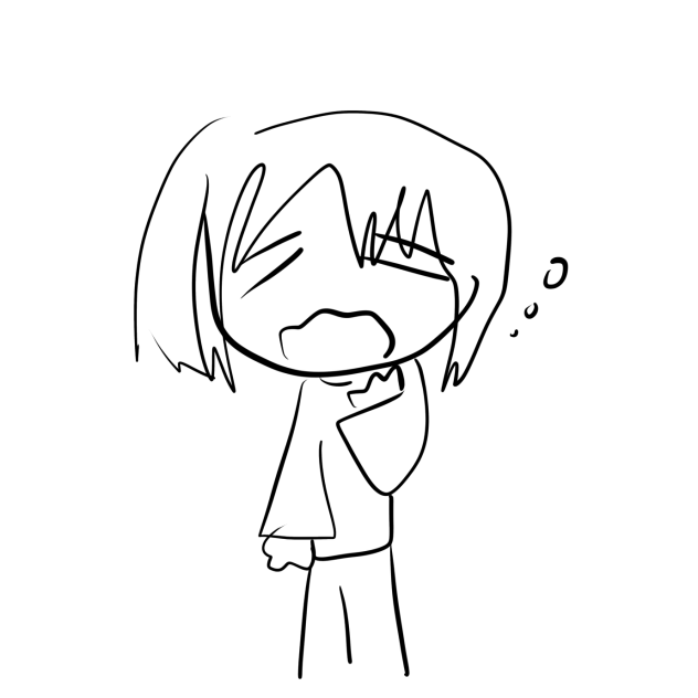 寝起きで描いた絵