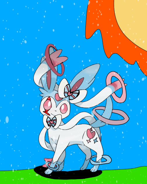 Snow dance mega Sylveon