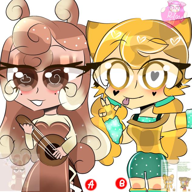 FA for rosa and cinna oc(1or2) 👁👄👁