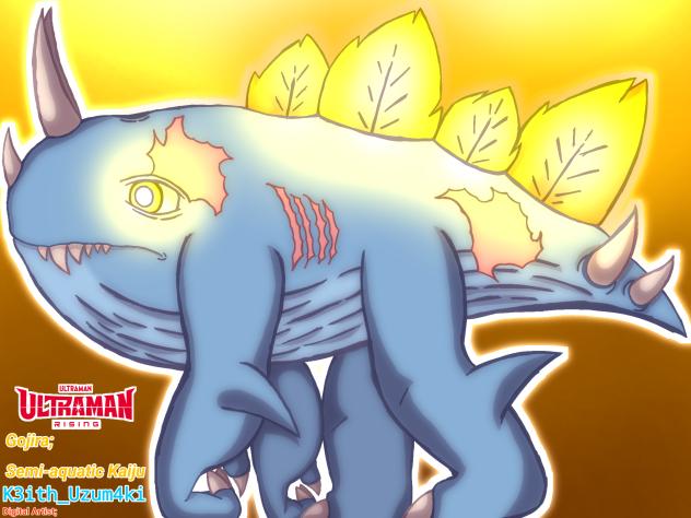 Gojira - Semi-aquatic Kaiju (redesign)