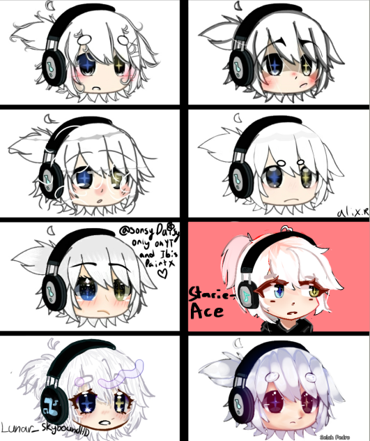 Gacha hair Collab