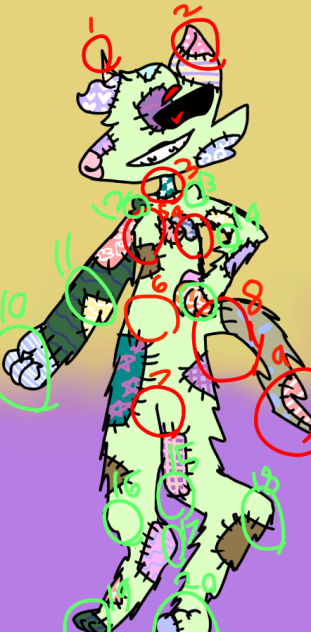 Places you can (and can’t)touch patch in