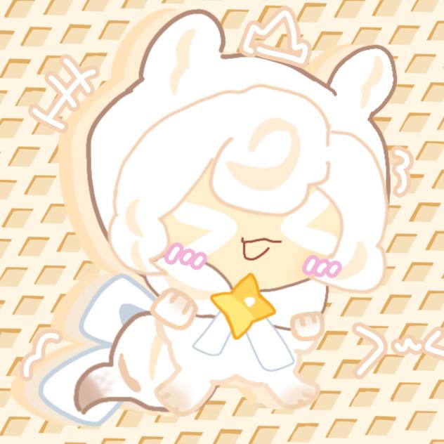 cream ferret cookie