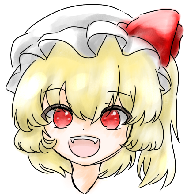 落描きフランちゃん