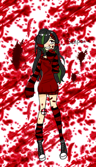 Senpai~ (speedpaint of my oc cherry) - ibisPaint