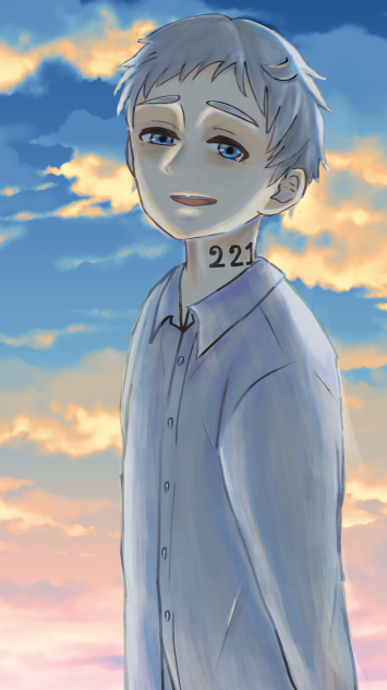 ノーマンと夕焼け