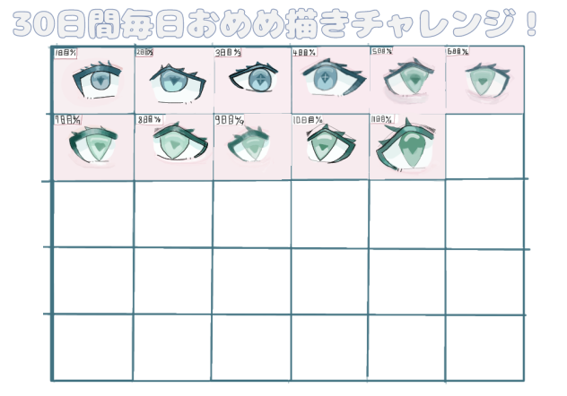 目描くやつ11日目