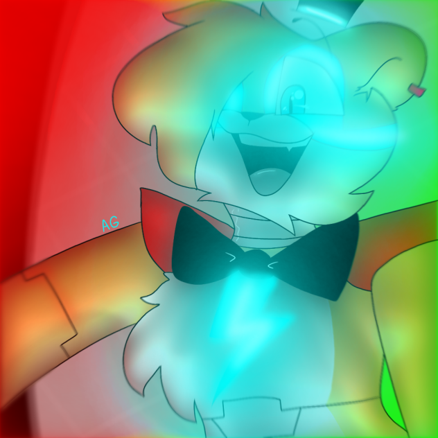 Glamrock Freddy fanart