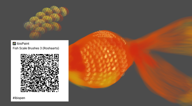 Fish Scale brushes (Roshaarts)