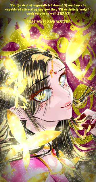 The princess of Ghandarva's!