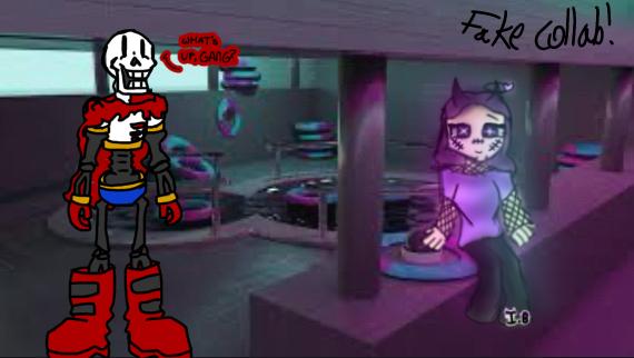 Fake collab but I made papyrus