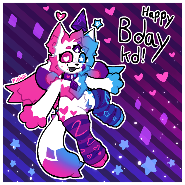 Kittydog fanfart bday