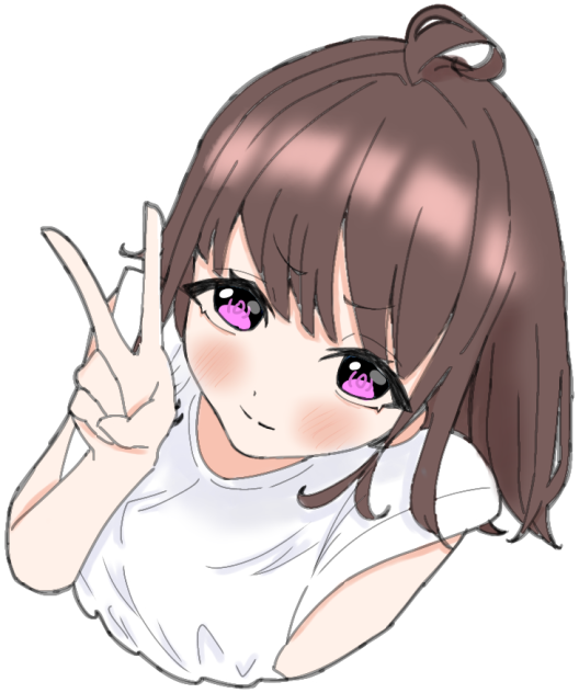 フリー線画お借りしました！