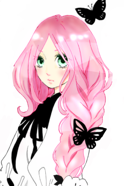 塗ってみた＊漫画の絵借りました