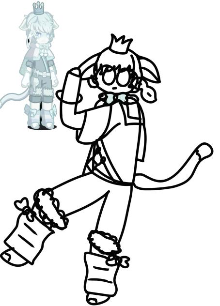 Goofy lil drawing of my lil boi