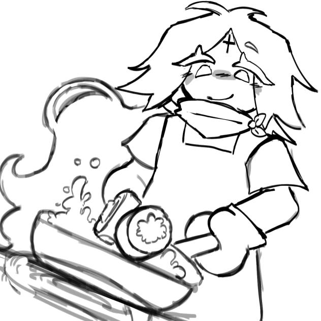Pure Vanilla cookie cooking up sum fuud