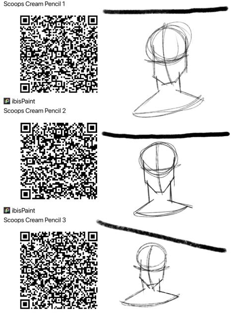 Scoops Cream Pencil Bundle