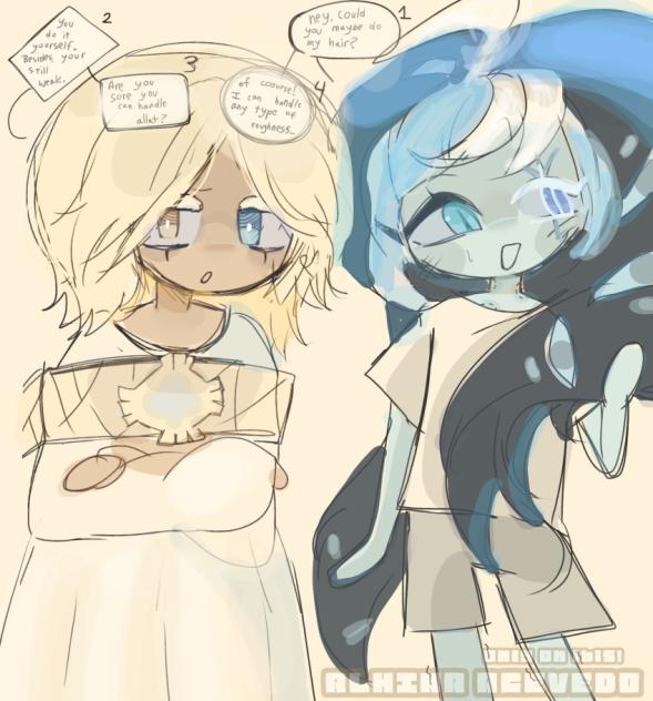 Random unfinished pureshadow comic