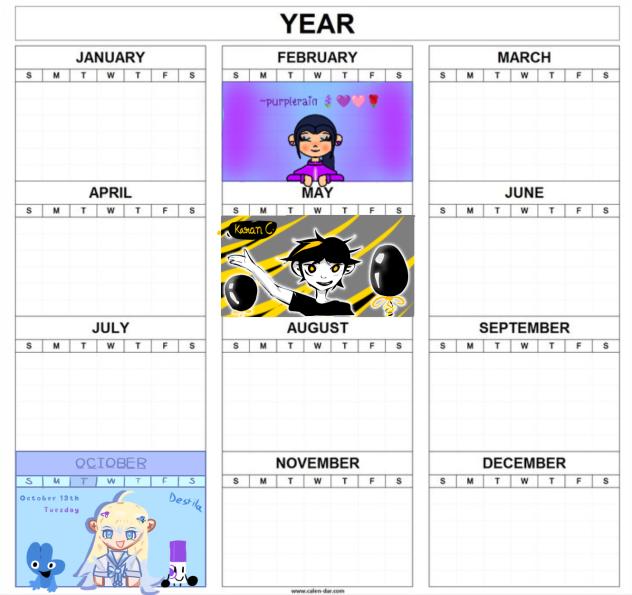 Birthday Collab - May