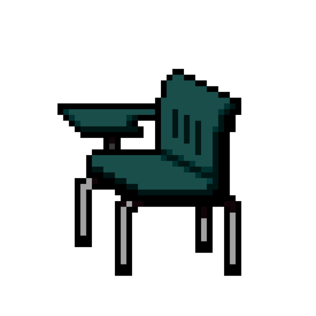 pixel armchair