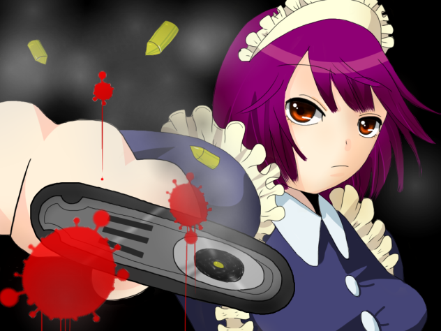闘うメイドさん