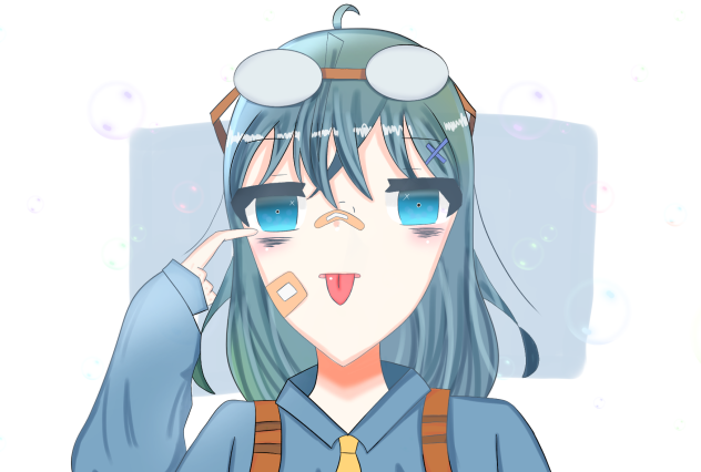 好きなものをつめこんだ絵