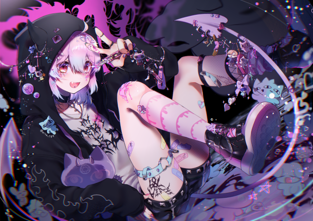 ま