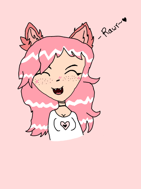 Cute wolf girl (Deciding on name'-')