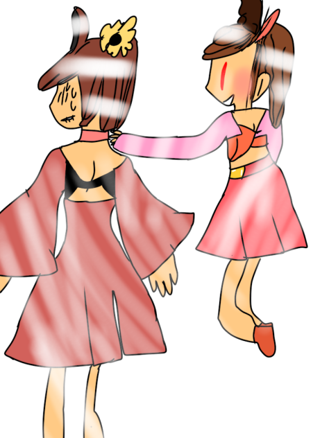 my sister wanted me to draw this. - ibisPaint