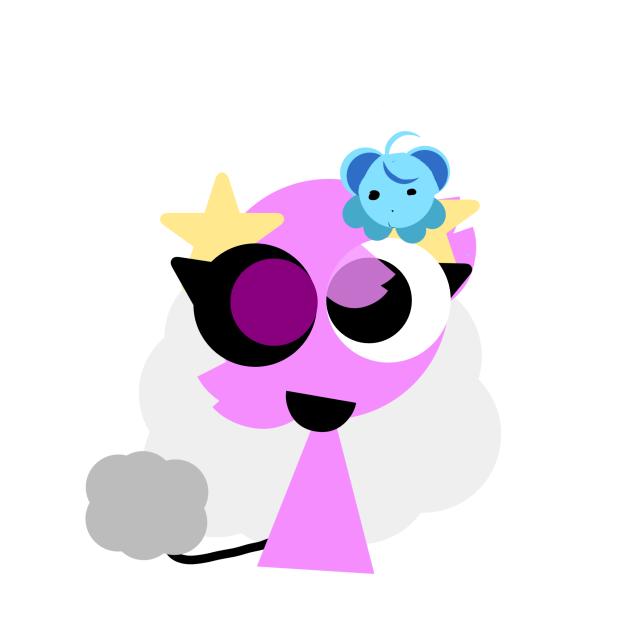 violet but with emoji!