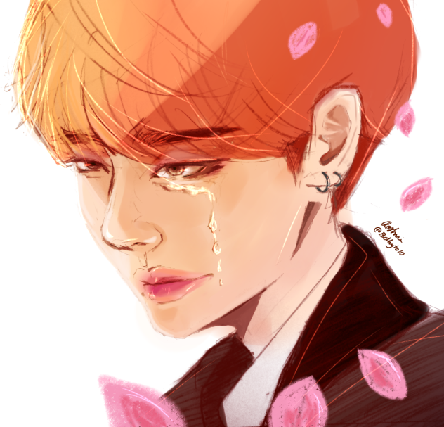 [IBIS PAINTX] DIGITAL ART - GOLDEN TEARS