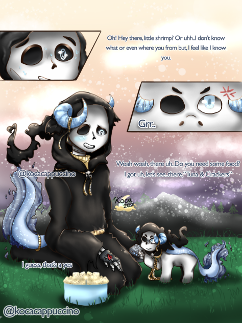 Reaper meets his Axolotl self