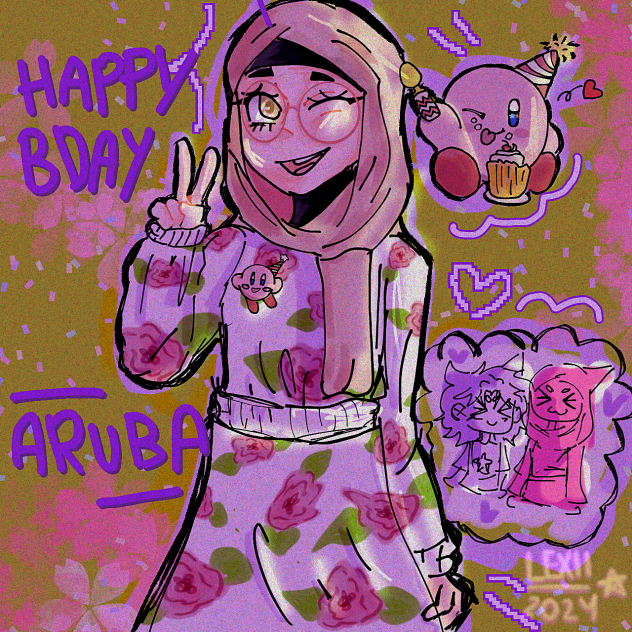 Happy belated birthday! #2