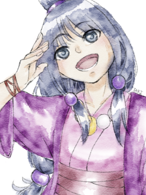 水彩風真宵ちゃん