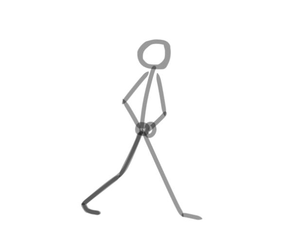 Test walk animation