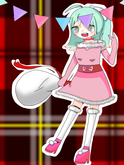 彩花の線画塗らせていただきました！
