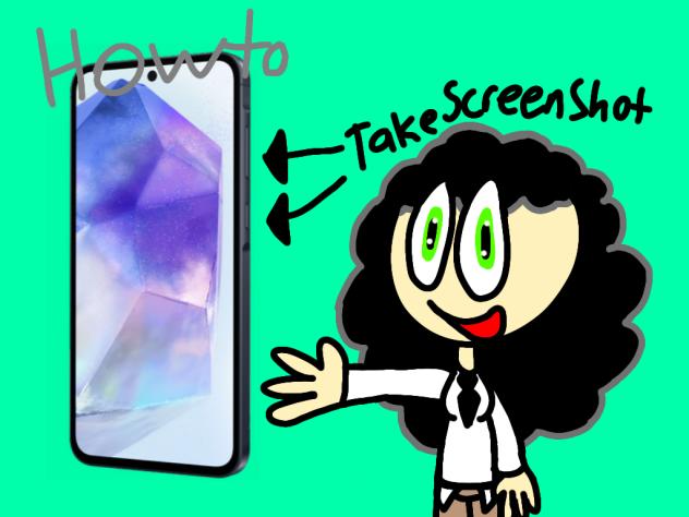 Phone screenshot tutorial
