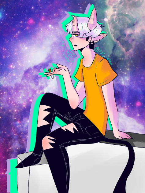 Space Bab - ibisPaint