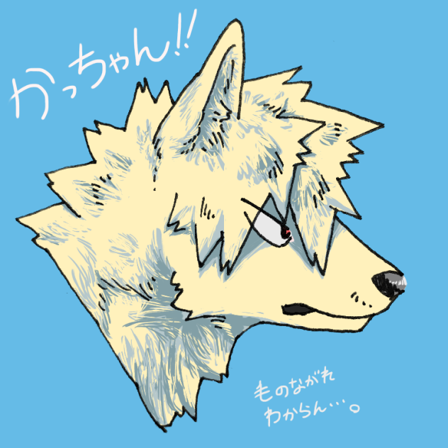 かっちゃんは犬になってもイケメンだと思う