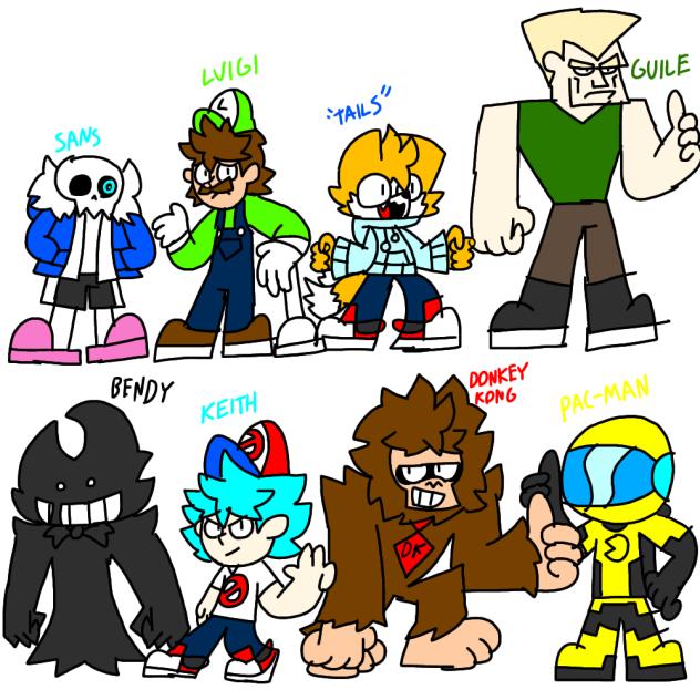 More Video Game Characters in my style