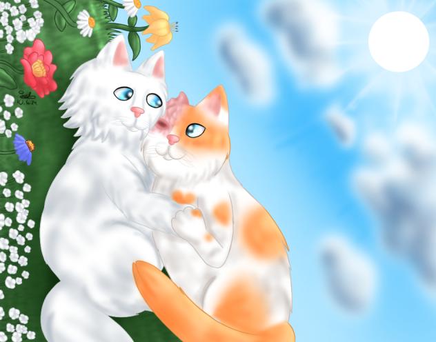 Cloudtail x Brightheart-Daytime