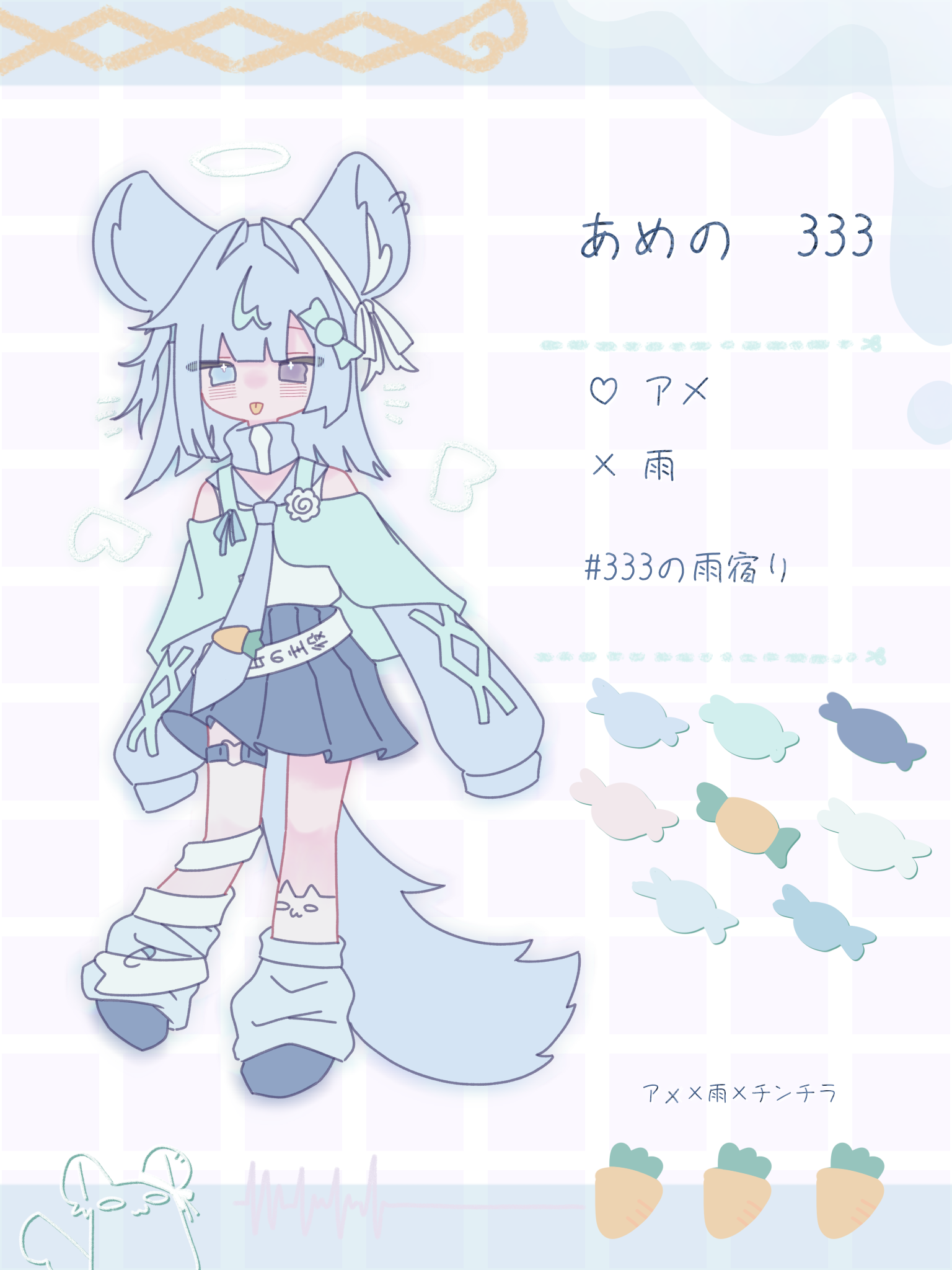 BLUE　送料無料　eフィーバーうたわれるもの　無加工 無題333🥕 - ibisPaint