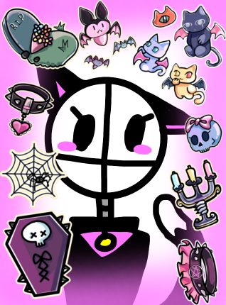 Goth oc 😜 hehe