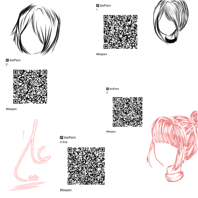 4 brushes - ibisPaint