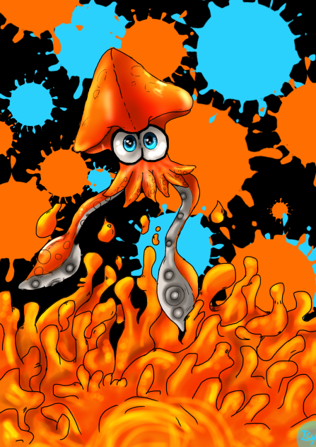 SPLAT! (splatoon speedpaint)