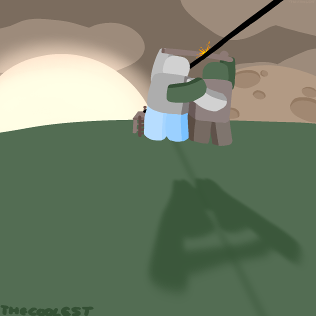 Friend and GVZ ziplining.